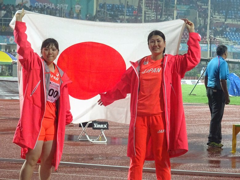 【アジア選手権2日目】女子ハンマー投で勝山眸美が銅メダル獲得