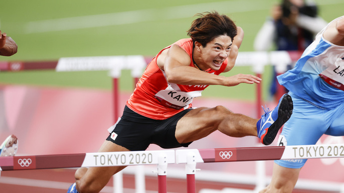 【東京オリンピック】男子110mハードル予選・金井大旺（ミズノ）