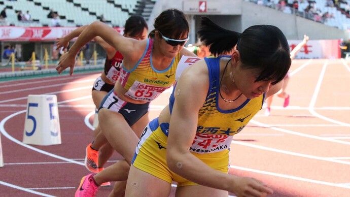 【第107回日本選手権】女子800m 予選2組　緊張感の漂うスタート